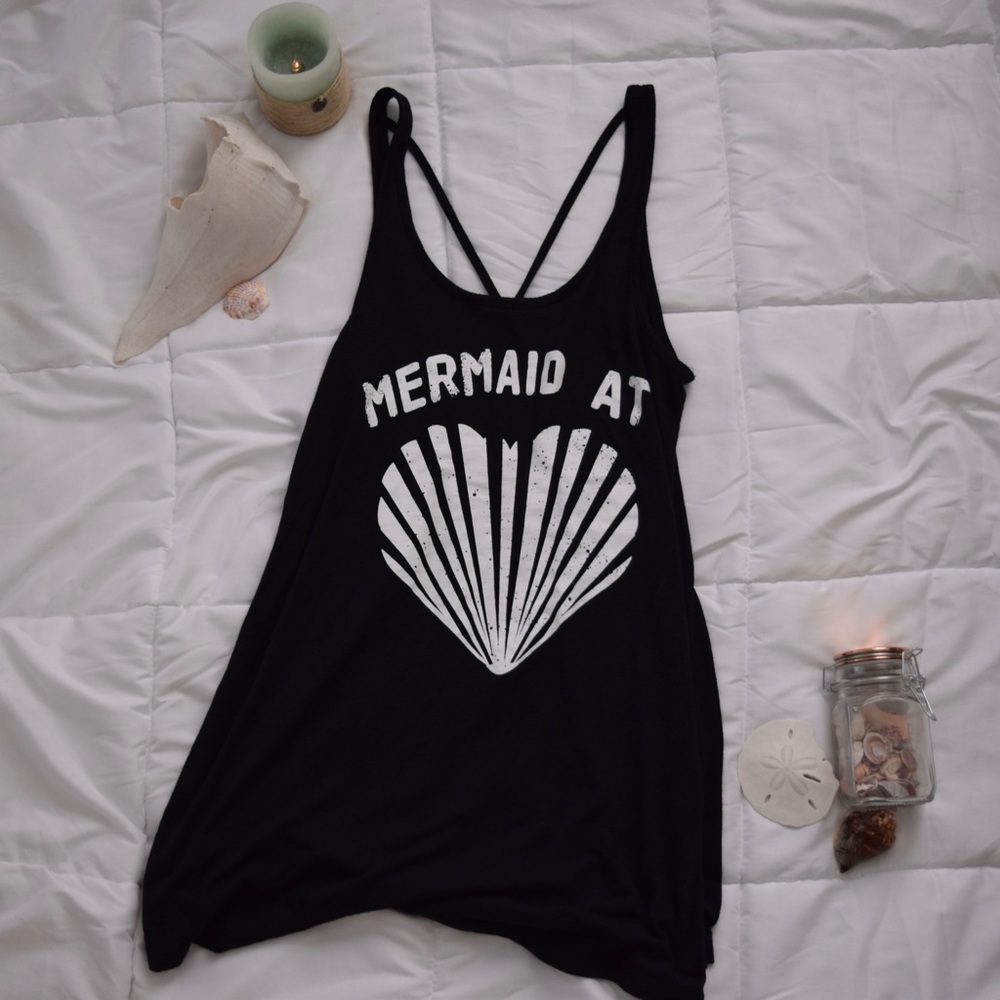 Graphic Beach Coverup